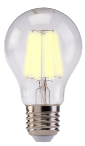 Ampoule filament allumé